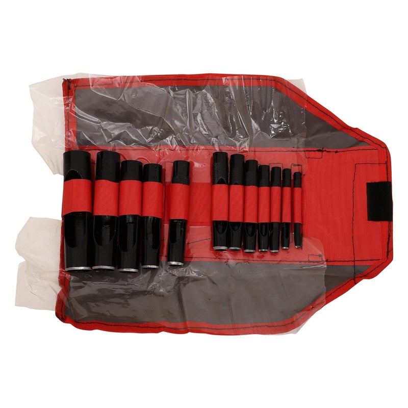TUNIR Jet Leather Hole Punch Set (4,5,6,7,8,9,10,12,14,16,18,20) - Image 4