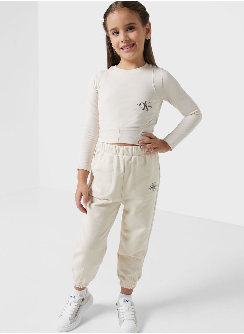 Calvin Klein Jeans - Kids Monogram Gradient T-Shirt - Image 1