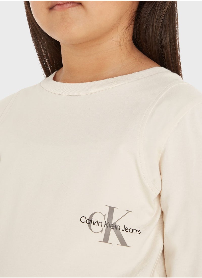Calvin Klein Jeans - Kids Monogram Gradient T-Shirt - Image 1