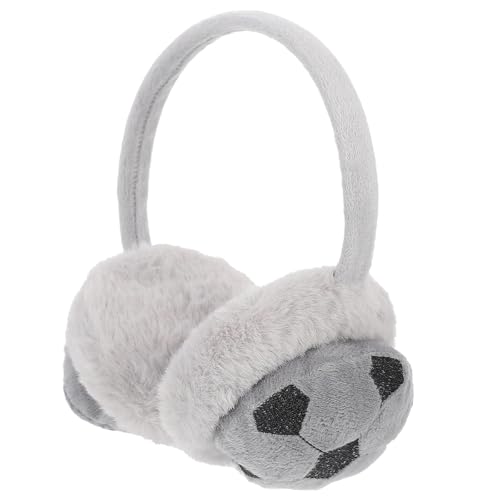CLOTHERA Kid's Football Winter Warm Earmuffs (pack of 1) (Grey) - Image 1