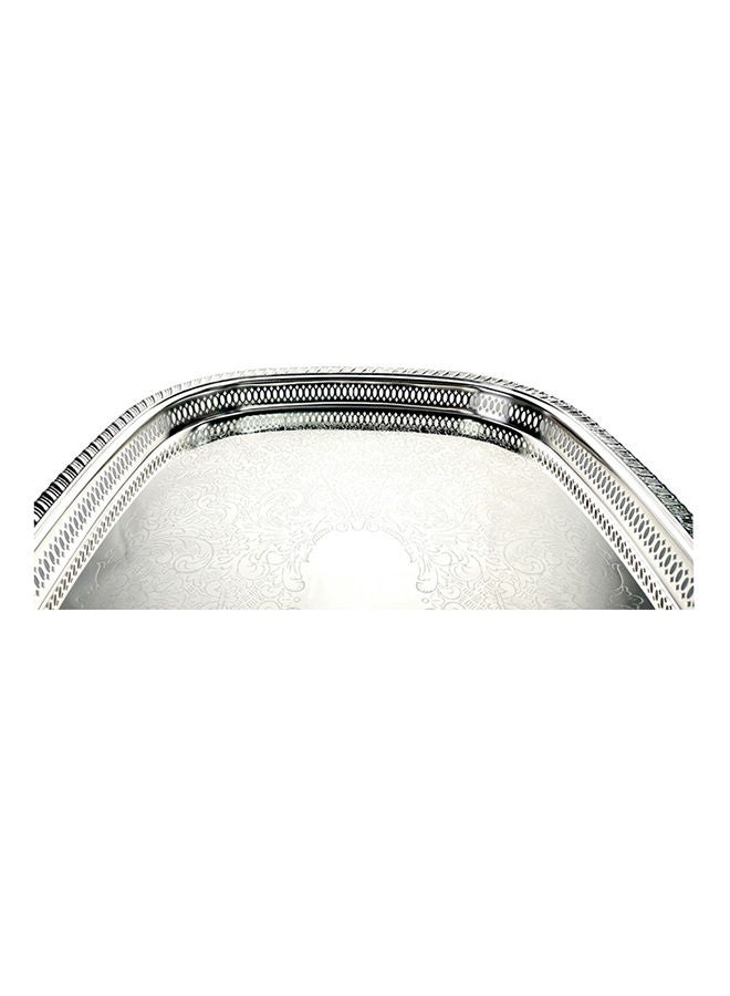 ZOLTEN Silverplated Small Size Rectangle Tray - Image 4