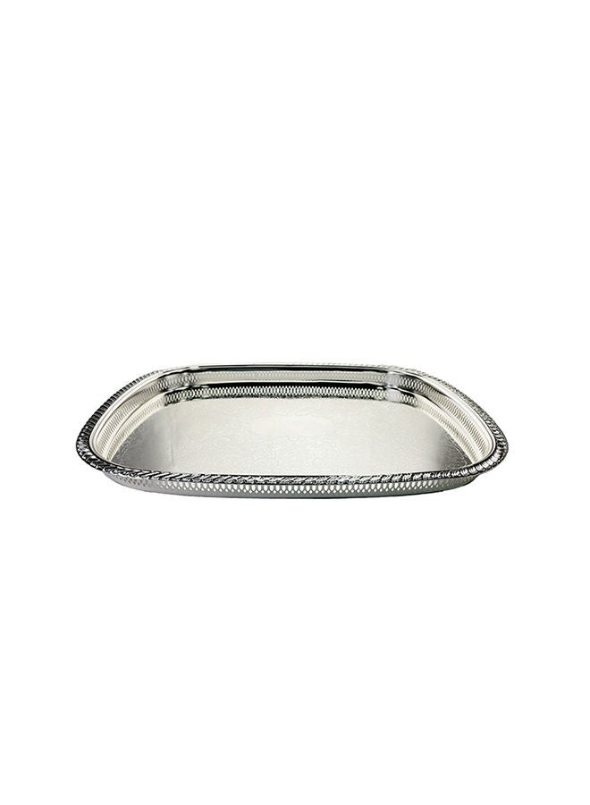 ZOLTEN Silverplated Small Size Rectangle Tray - Image 1