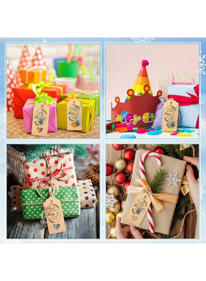 GWHOLE Guardian Angel Keychain Driver Key Ring Baptism Return Gift Light Weight Alloy Decoration Thank You Tag for Christmas Holiday Birthday Party 50pcs - Image 3