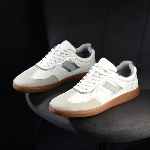 Cruiser Sneaker for Men | Lightweight & Comfortable | Stylish Lace-Up Casual Footwear with Cushioned Insole | Perfect for Versatile Outfits 2634-9 - Image 4