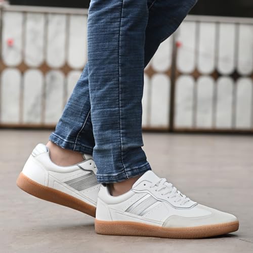 Cruiser Sneaker for Men | Lightweight & Comfortable | Stylish Lace-Up Casual Footwear with Cushioned Insole | Perfect for Versatile Outfits 2634-9 - Image 3