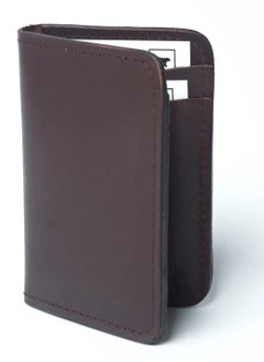 Odra Leather Men's Vertical Wallet NO22 – Dark Brown | Genuine Natural Leather, Sleek & Stylish  - Image 2