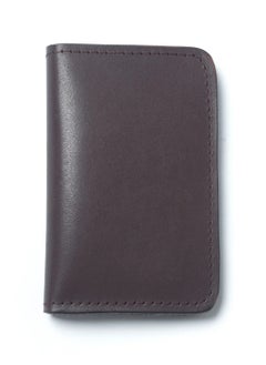 Odra Leather Men's Vertical Wallet NO22 – Dark Brown | Genuine Natural Leather, Sleek & Stylish  - Image 4