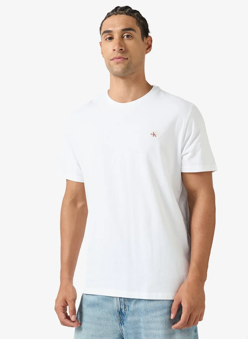 Calvin Klein Jeans 2 Pack Cotton Badge T-shirts