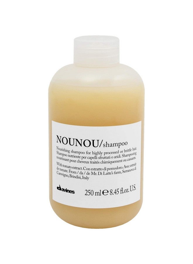Davines Nounou Shampoo ; Hydrating Deep Shampoo For Bleached Permed Relaxed Damaged Hair Or Very Dry Hair ; Replenishes Chemically Processed Hair ; 8.45 Fl Oz (Pack Of 1) - Image 1