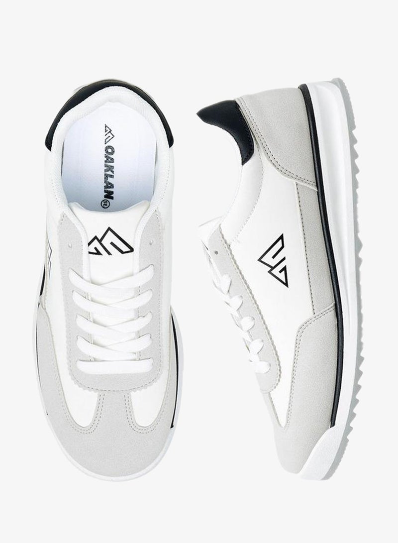 Oaklan by Shoexpress Women Panelled Lace-Up Sports Shoes - Image 3