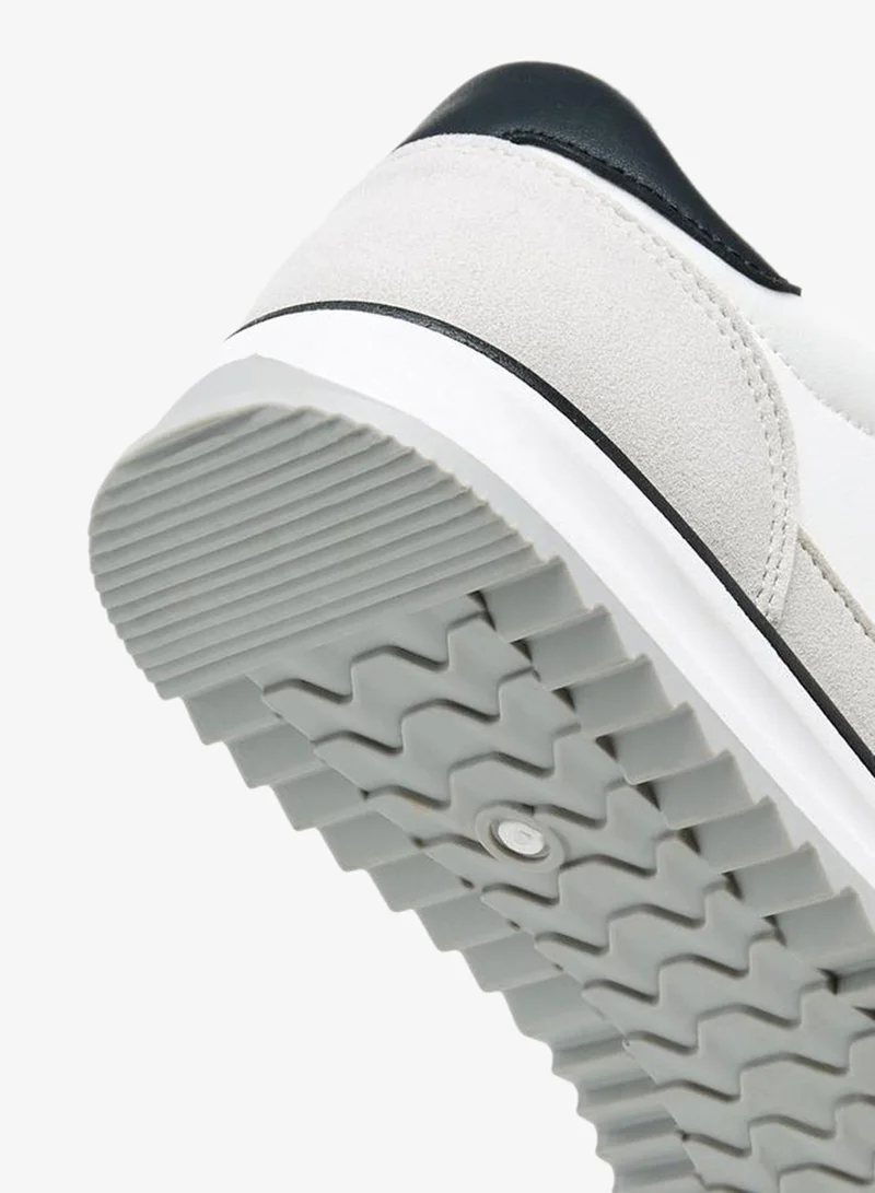 Oaklan by Shoexpress WHITE Women Panelled Lace-Up Sports Shoes for Women | Best Price UAE