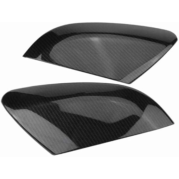 ريحني طبقات تغطية مرآة خفيفة مرتين لسيارة سيدان كوبيه 20162019 ممارسة مغطاة بمرآة جانبية لباب السيارة، غطاء الجودة من المصنع المحترف - Image 2