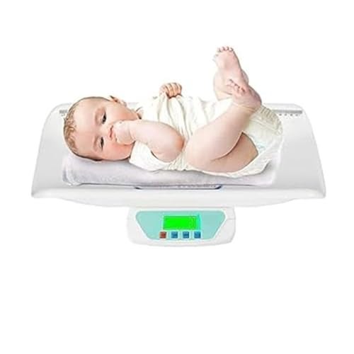 Dr. Care Digital Baby Weighing Scale for Newborns, Infant & Toddler Tray, Measures Up to 30kg, LCD Display, Accurate & Lightweight Baby Weight Machine TS-500 (White) - Image 2