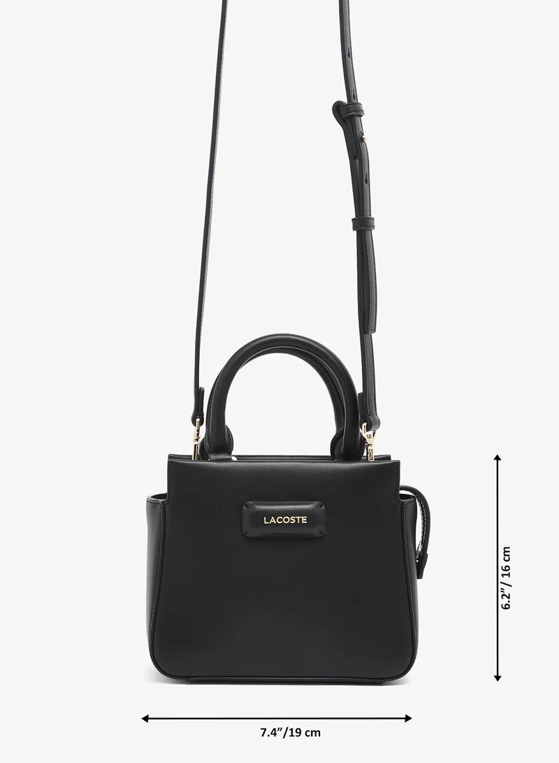 LACOSTE  Logo Top Handle Satchel Bag for Women | Best Price UAE