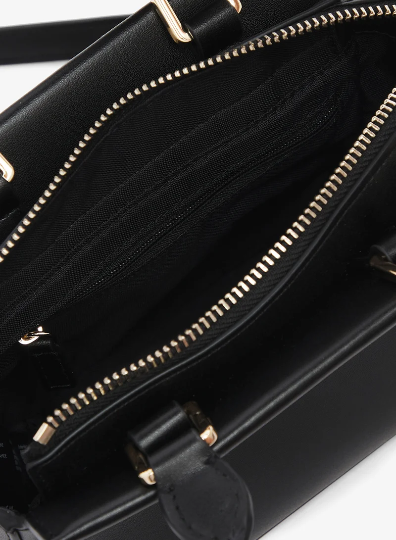 LACOSTE  Logo Top Handle Satchel Bag for Women | Best Price UAE