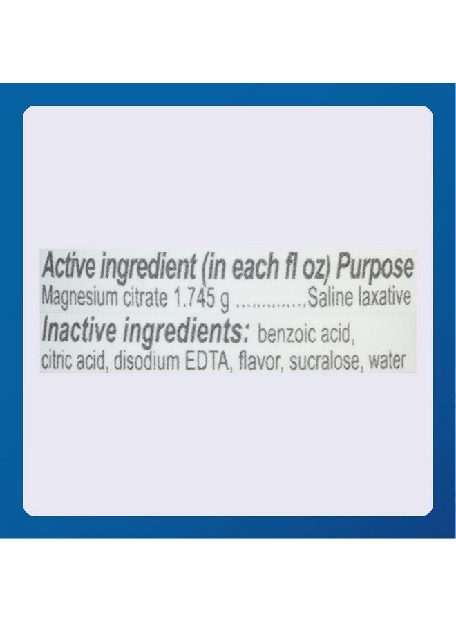 Major Magnesium Citrate Saline Laxative - Helps Relieve Occasional Constipation (Irregularity) - Lemon Flavor - 10 Fl. Oz. (1 Pack) - Image 5
