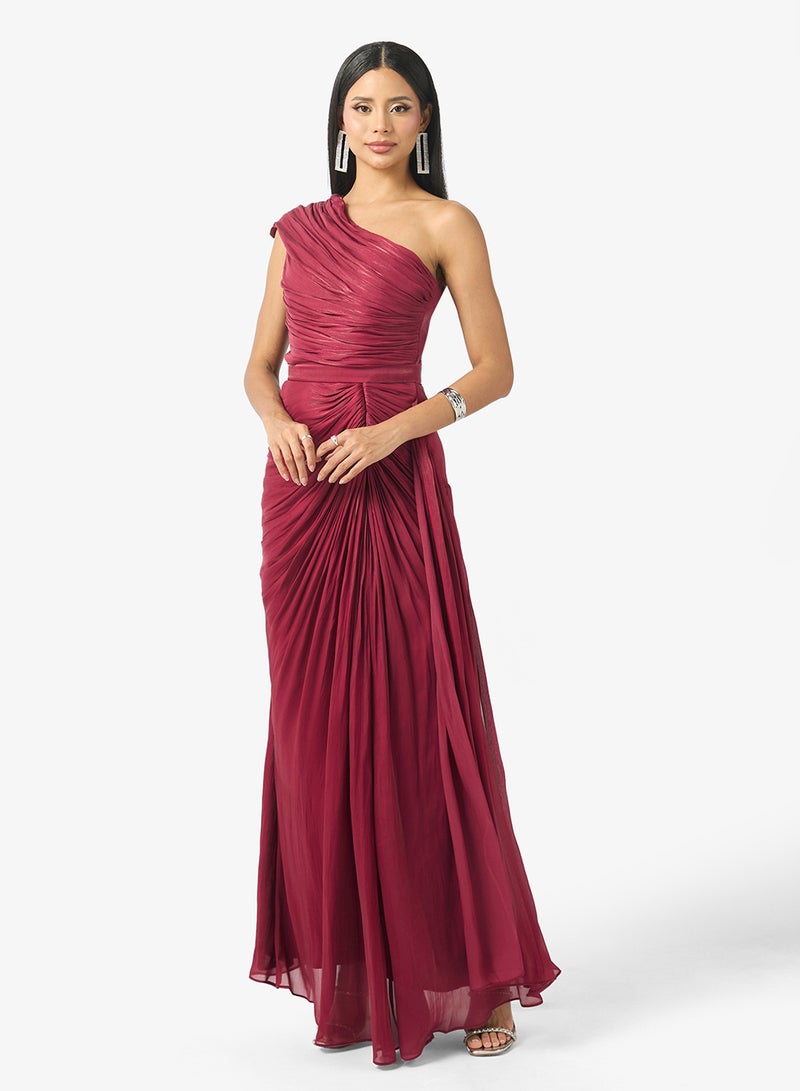 Namshi x draped evening dress - Image 5