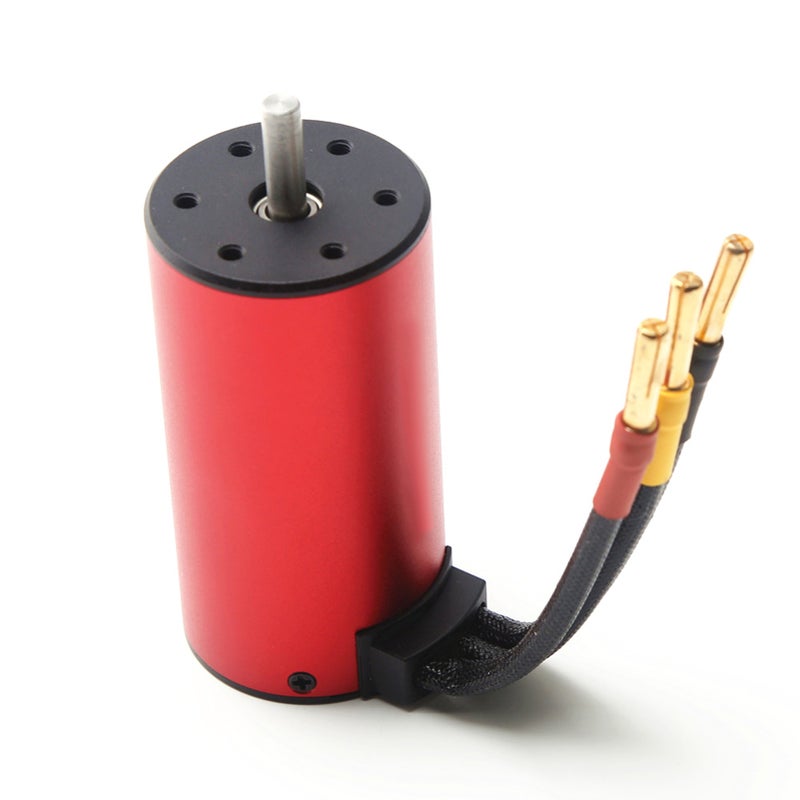 S3670 2150KV Brushless Motor Sensorless Waterproof Motor and 120A Brushless ESC XT60 Plug Programming Card Replacement for HSP HPI Traxxas 1/8 RC Car Truck - Image 4