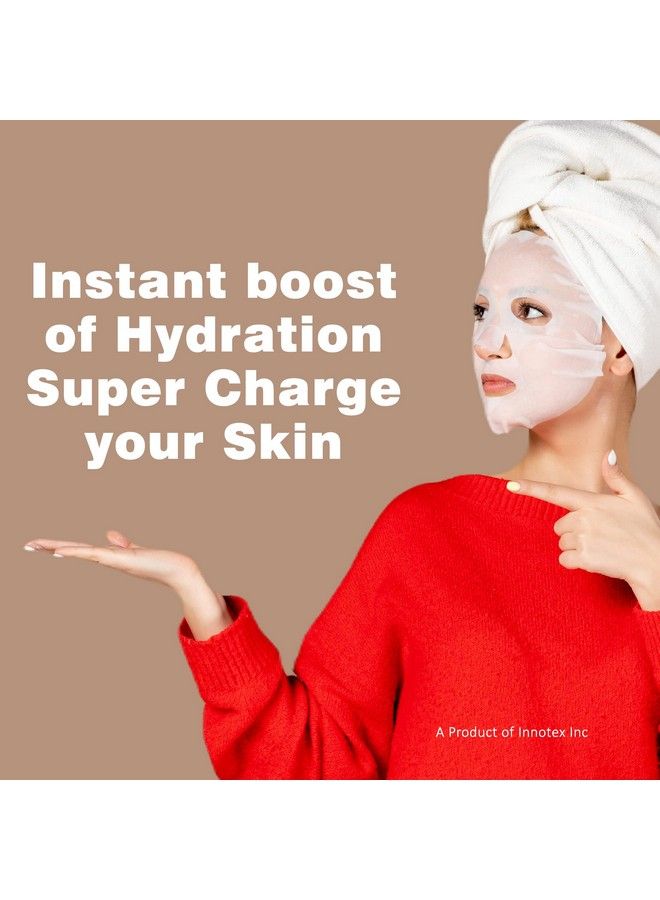MASKING Beauty Facial Sheet Mask; Natural Sheet Mask;Face Sheet Mask For Women Men Combo Pack Of 10 (200Ml/G)  - Image 4