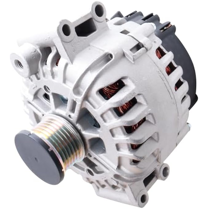 SHICHU 180A Alternator Compatible with 18-13 128I,06 325I 325XI 330I,07-13 328I,07-08 328XI, 06-07 525I 525XI 530I 530XI,08-10 528I,08 528XI,07-10 X3 X5,Replace for:Valeo 439560 12317521178 11260N - Image 1