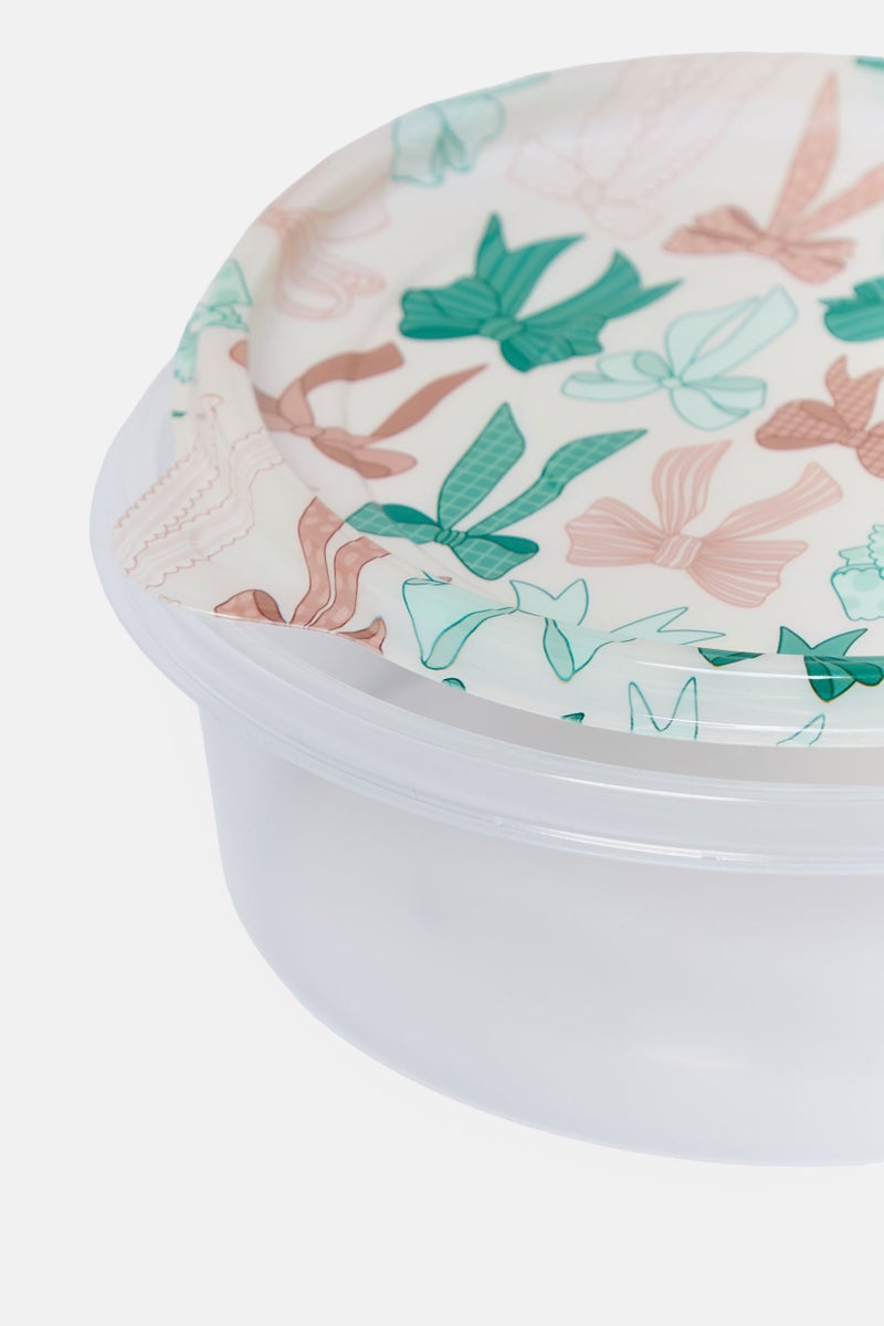 COOK WITH COLOR 24 Pieces Floral Pattern Food Storage Containers, Multicolor - Image 3