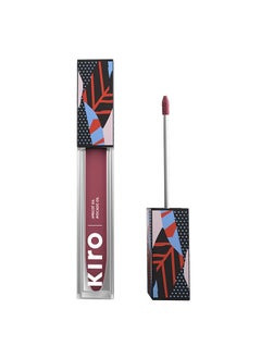 KIRO KIRO Non-Stop Airy Matte Liquid Lipstick - Vintage Lotus | Transferproof I Waterproof lipstick Long Lasting I Apricot & Avocado Oil | 100% Vegan | 5ml | No Parabens, No Toxins 
