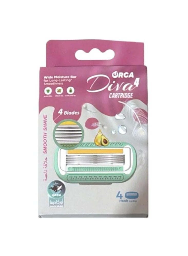 ORCA razor blade replacement - 4 blades - Image 2