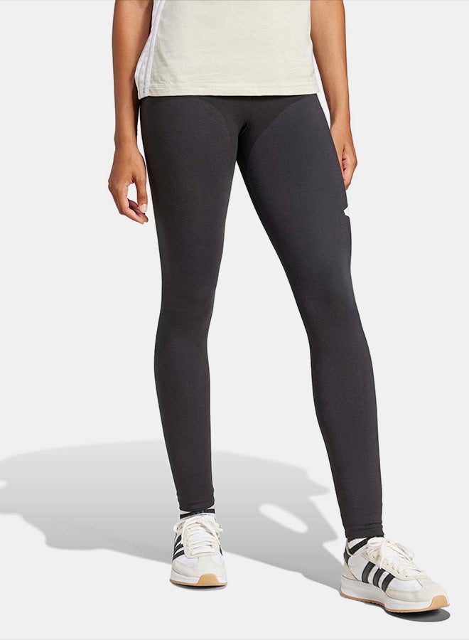 Adidas Essentials Big Logo Cotton Leggings - Image 4