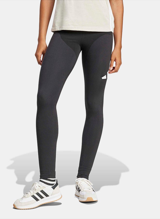 Adidas Essentials Big Logo Cotton Leggings - Image 1