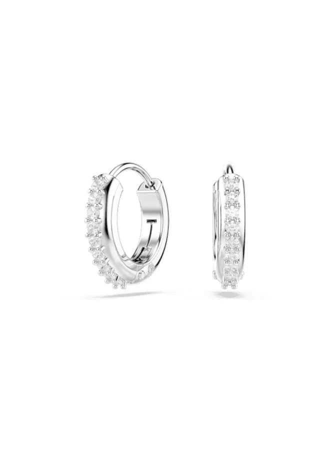 سواروفسكي أقراط دائرية بحجر الماتريكس