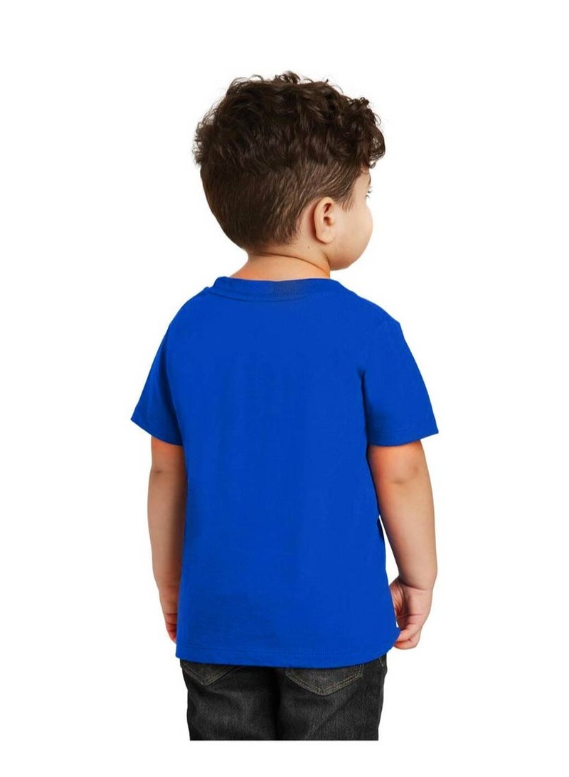 PRINTSHOP4ME France Unisex Kids T-Shirt - Short Sleeve Round Neck Cotton Tshirt for Boys and Girls - Soft and Comfortable - Gift for Young Football Fans - Image 3