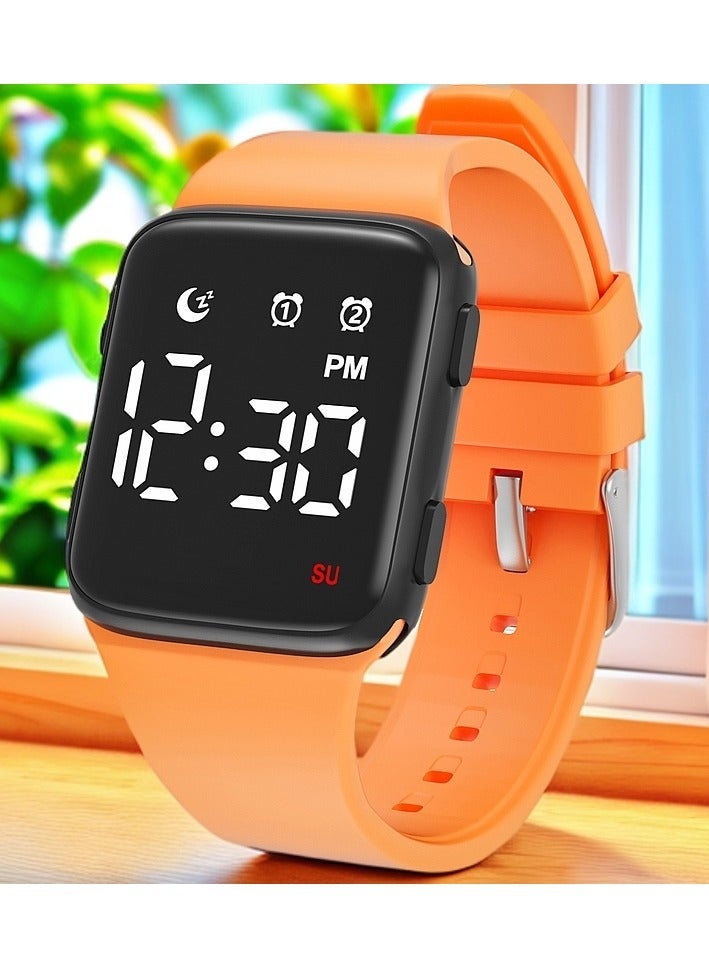 Kids Watches for Girls Boys Digital Sport Watch with Step Counter Pedometer Vibration Alarm Clock, No App Waterproof Fitness Tracker Kids Watch Boys Girls Teens Students Ages 5-16 - Image 3