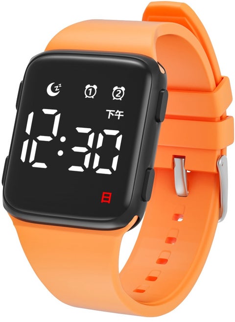 Kids Watches for Girls Boys Digital Sport Watch with Step Counter Pedometer Vibration Alarm Clock, No App Waterproof Fitness Tracker Kids Watch Boys Girls Teens Students Ages 5-16