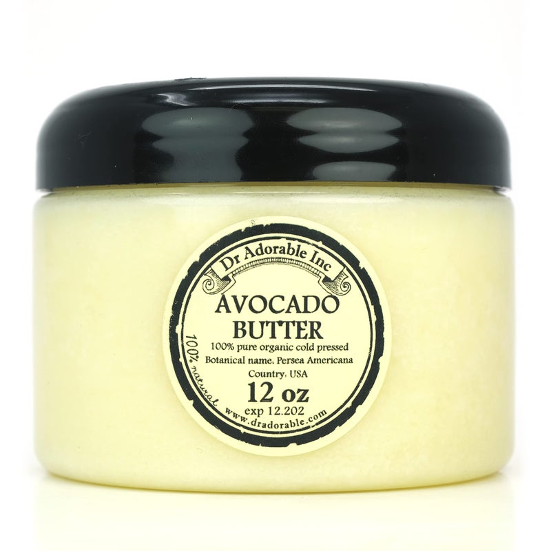 Dr Adorable 12 oz Avocado Butter Refined Pure Natural Organic Raw