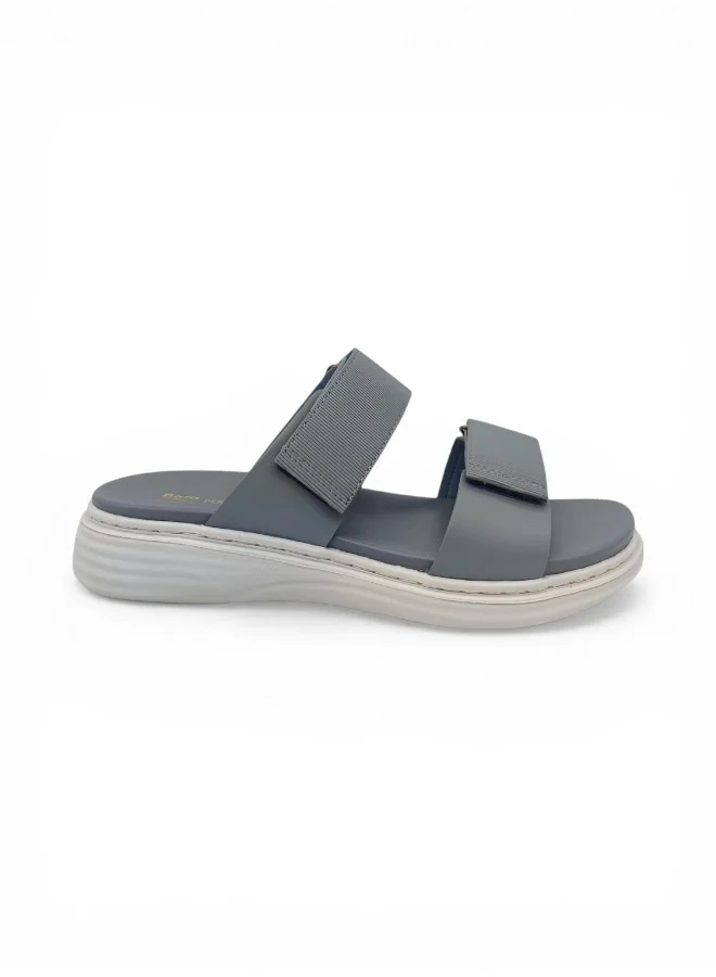 Bata Double‑Strap Comfort Slide Sandals