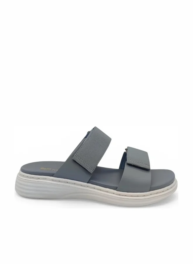 Bata Double‑Strap Comfort Slide Sandals