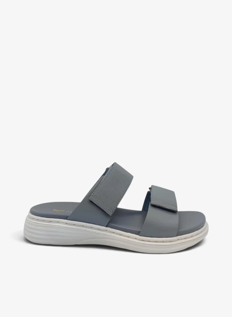 Bata Double‑Strap Comfort Slide Sandals