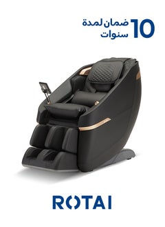 ROTAI Ekanite Massage Chair and Sofa 2 in 1 A37 Full Massage Chair for Full Body Massage + Space Capsule & Multi-Functional Electric Massage Sofa Chair For Your Loved Ones and For Gift (Black) 