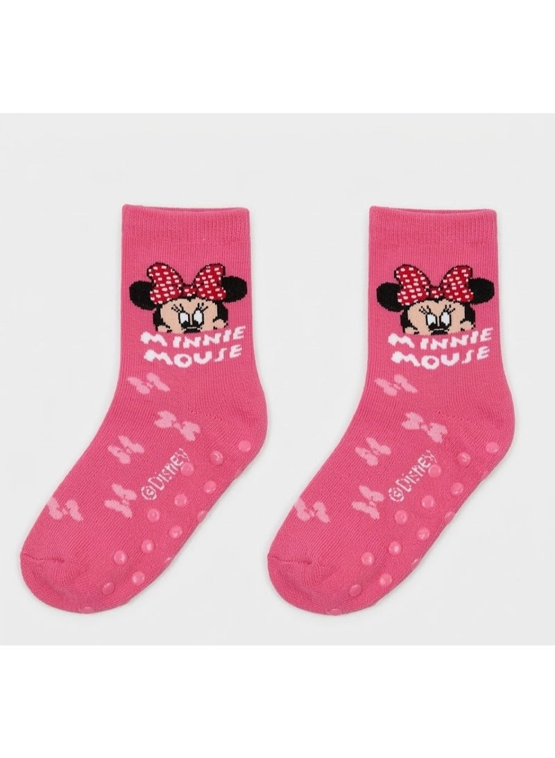Disney Minnie Mouse  girls' socks.
By kids tv - Image 1
