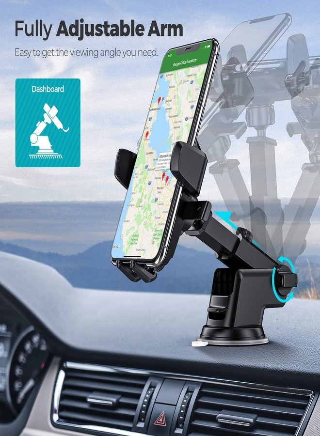 ORIbox Car Phone Mount, Dashboard Car Phone Holder, Washable Strong Sticky Gel Pad Fit for All Cell Phones - Image 3