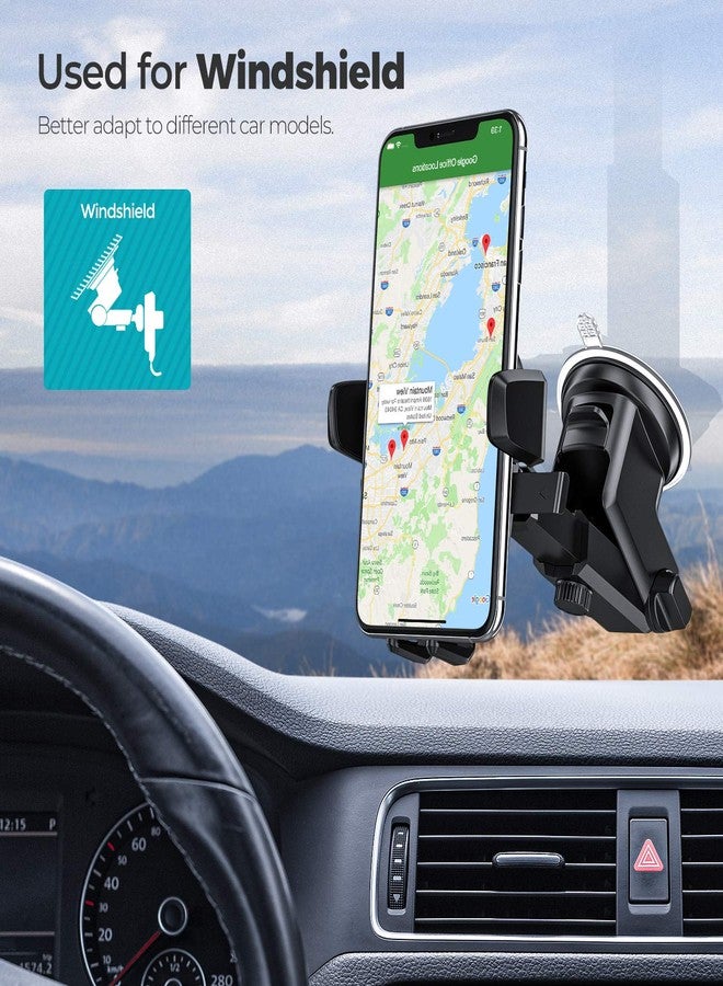ORIbox Car Phone Mount, Dashboard Car Phone Holder, Washable Strong Sticky Gel Pad Fit for All Cell Phones - Image 2