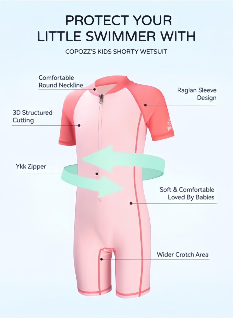 YUKE Kids Swimsuit,Boy's One-Piece Swimsuit,Girl's One-Piece Swimsuit,Children's Swimwear One Pieces Zipper,Summer Training Swimsuit,Kid's Water Sport Swimsuit Purple - Image 4