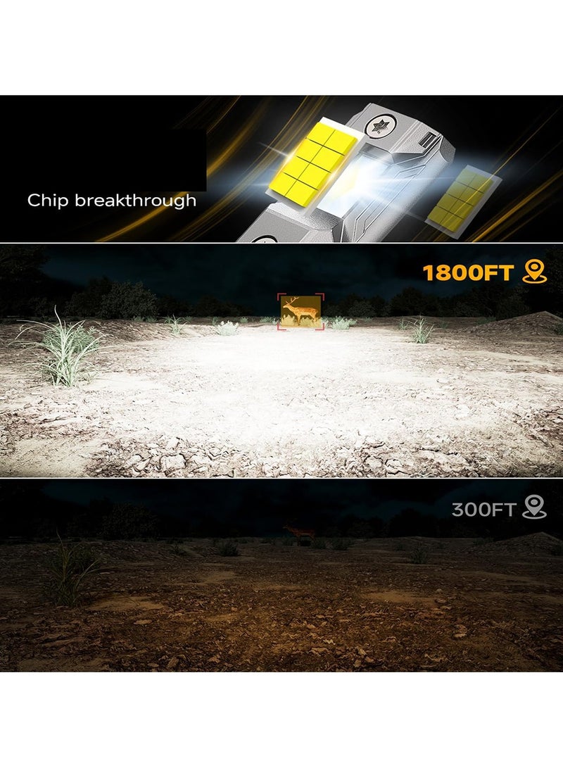 توبيز مصباح أمامي LED للسيارة من Tobys XT55 H18 قطعتين أصليتين بقوة 110 وات/زوج، 11000 لومن/زوج، بدرجة حرارة لون 6500 كلفن - Image 3