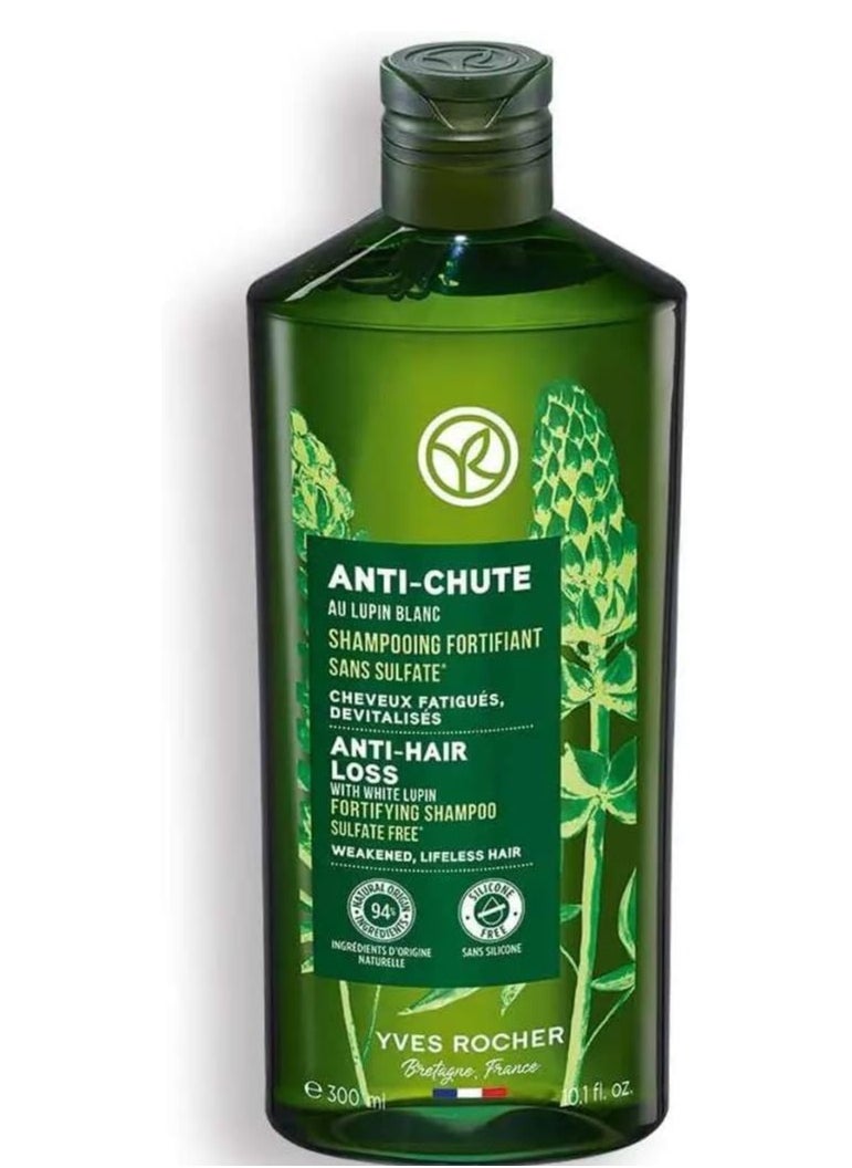 Yves Rocher Anti-Hair Loss Shampoo With White Lupin-Sulfate Free  - Image 1