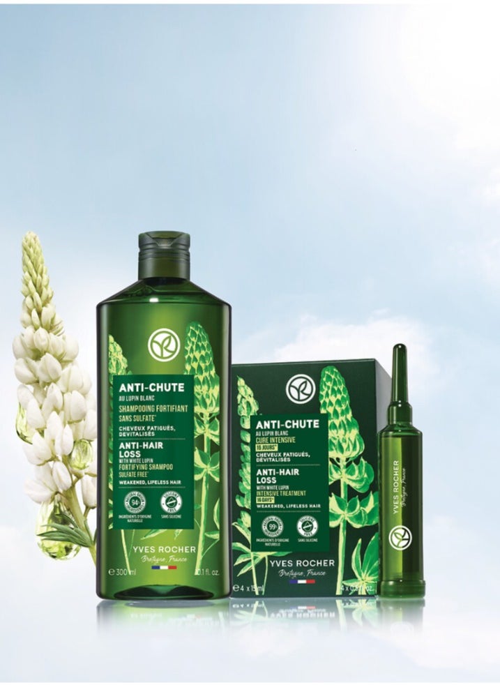 Yves Rocher Anti-Hair Loss Shampoo With White Lupin-Sulfate Free  - Image 3