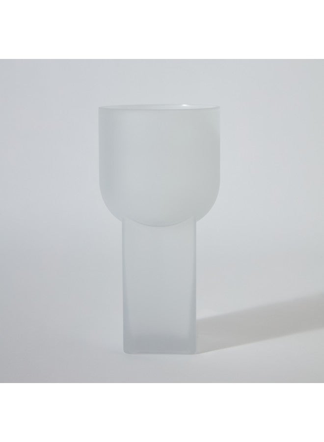 Home Box Lemont Frosted Glass Vase 15 x 15 x 30 cm - Image 5