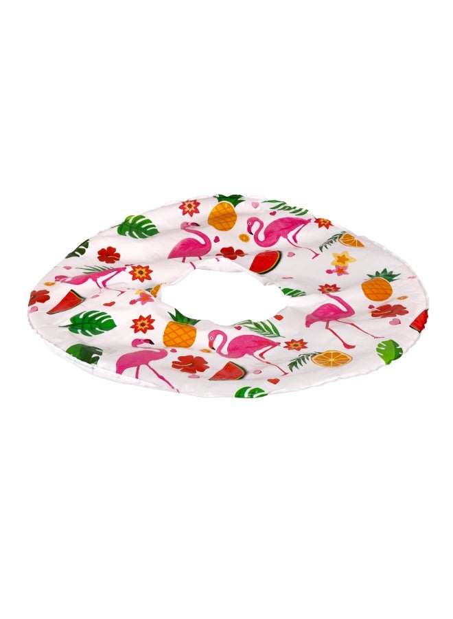 إبسلون عوامة سباحة إبسيلون فلامنغو - 76 سم (30 بوصة)، أنبوب عائم للسباحة، مناسب للأعمار من 3 إلى 6 سنوات/ مثالية للشاطئ وحمام السباحة واللعب في الماء | EPSSE1657 - Image 5