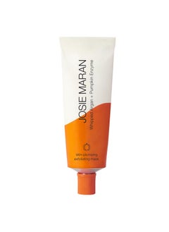 josie maran Josie Maran Pumpkin Enzyme Plumping Exfoliating Face Mask - Smooth & Plump Skin in 5 Minutes with Argan Oil, Pumpkin Extract & Bentonite Clay for Oily Skin Control (2 oz / 56 g)  - Image 1