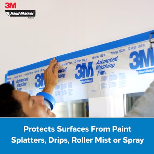 3M™ Hand-Masker™ Pre-Loaded Dispensers, Masking Film Tape Kit - Image 5