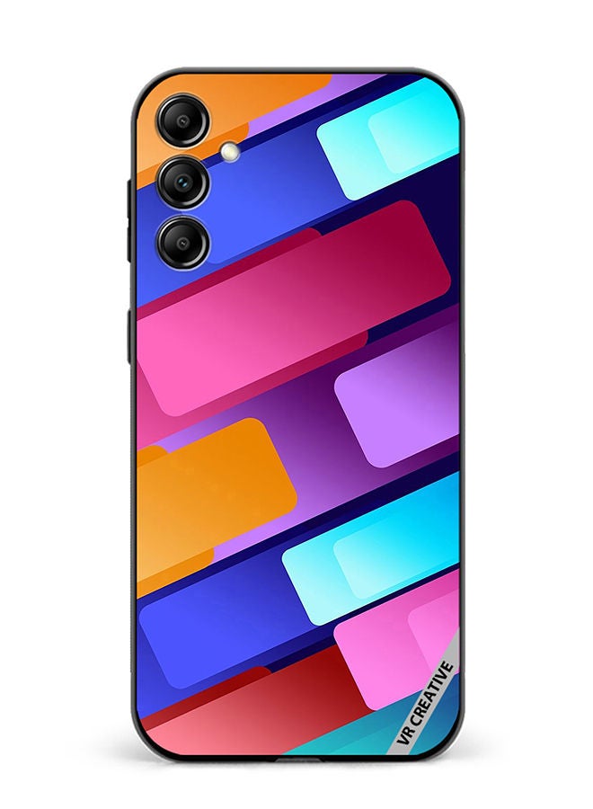 VR CREATIVE Protective Case Cover For Samsung Galaxy M54 Abstract Design Multicolour - Image 1